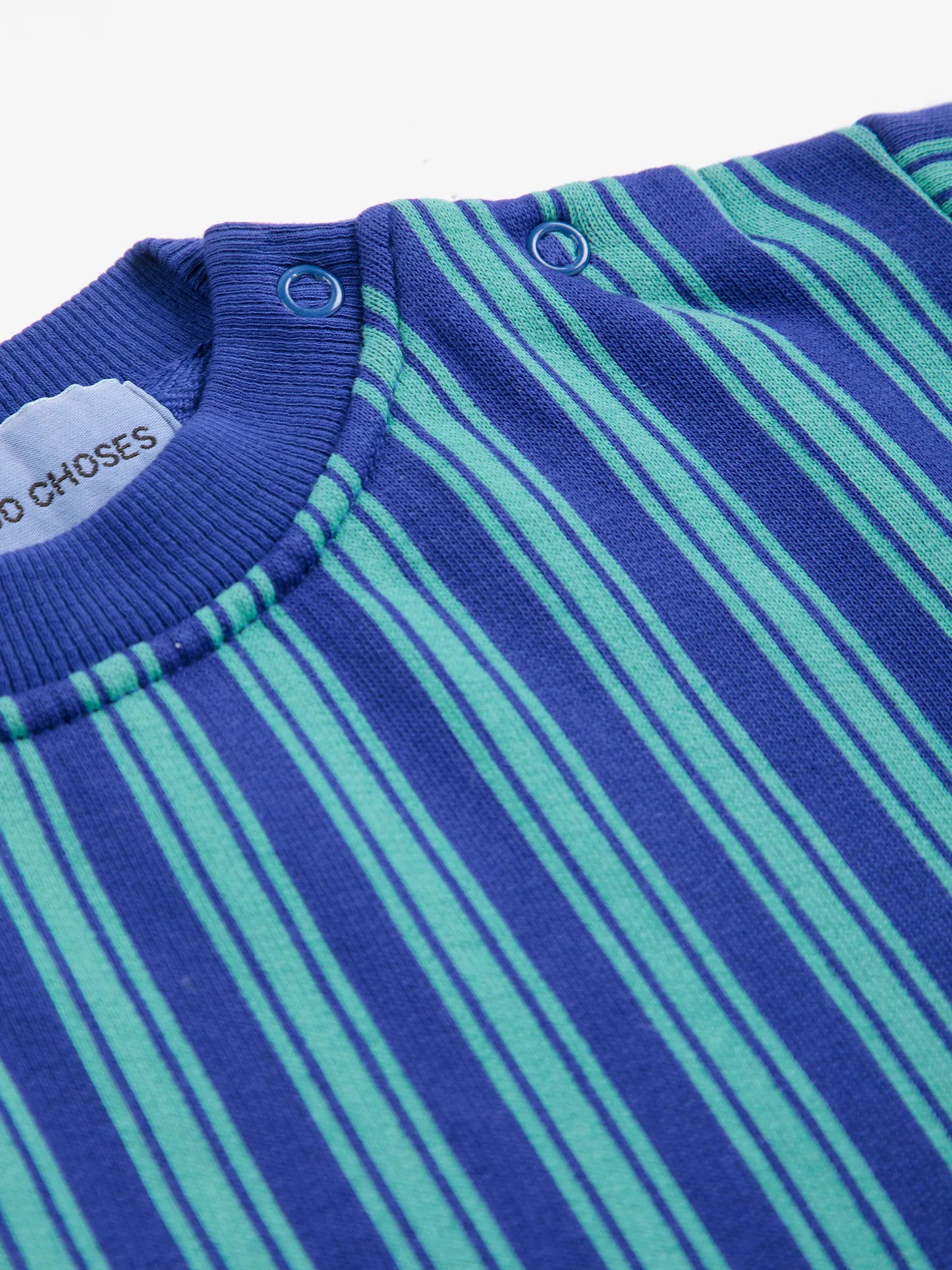 Booo Bo Choses Tag stripes sweatshirt