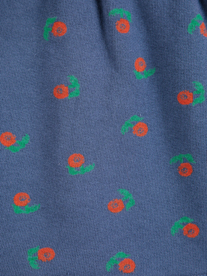 Stamp Bloom all over fleece dress
