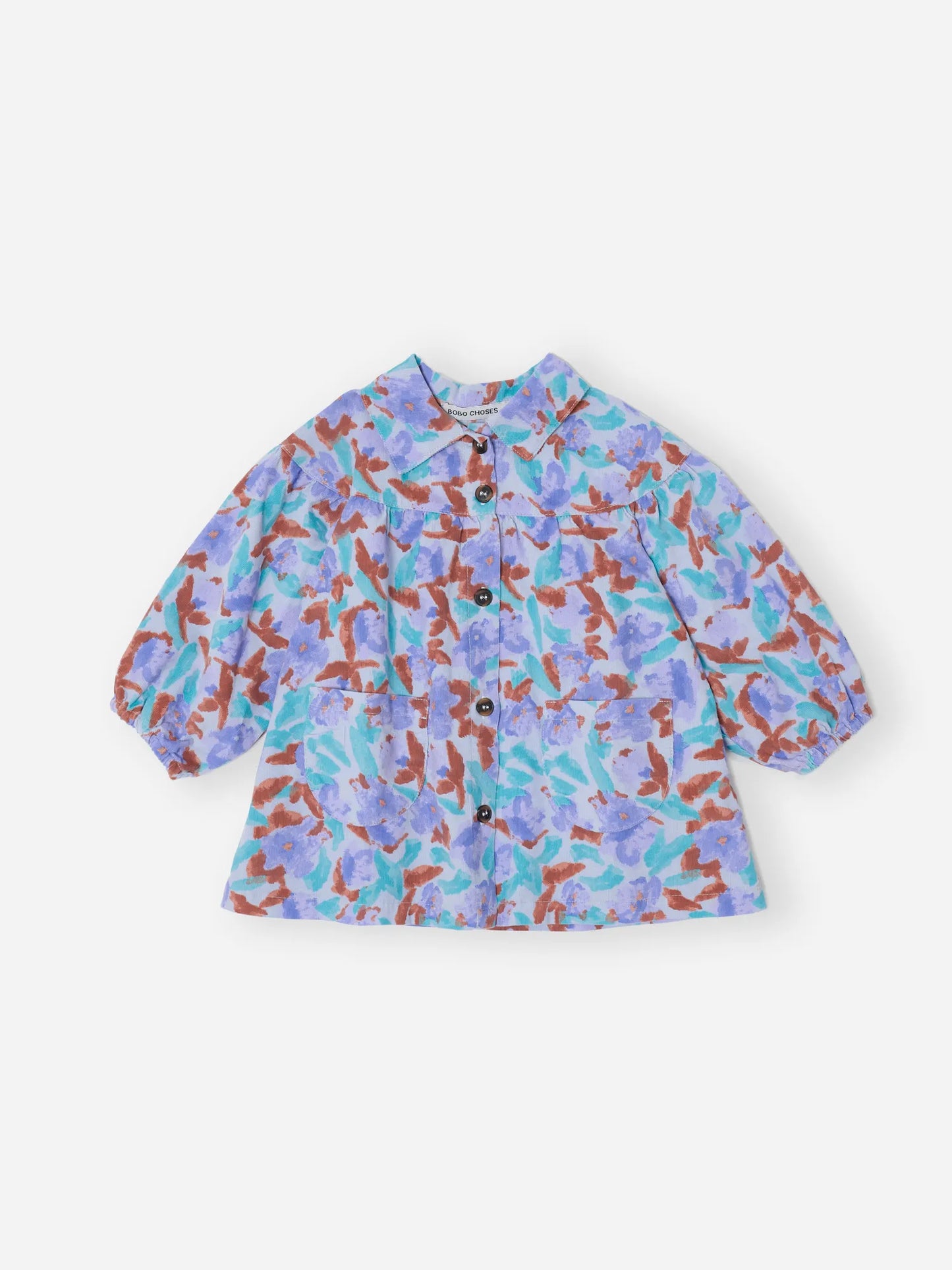 Vestit de teixit estampat Watercolor