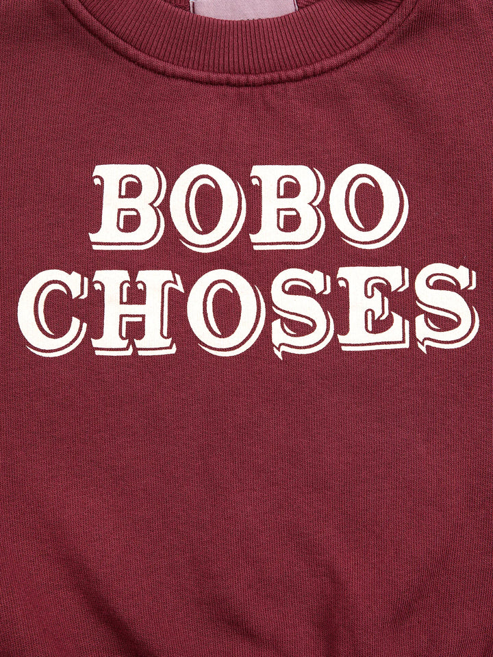 Bobo Choses Embossed 스웨트셔츠