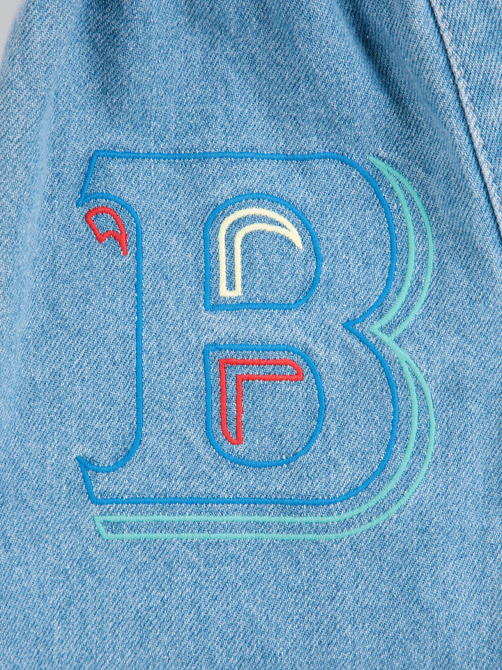 B.C. Embossed 데님 팬츠
