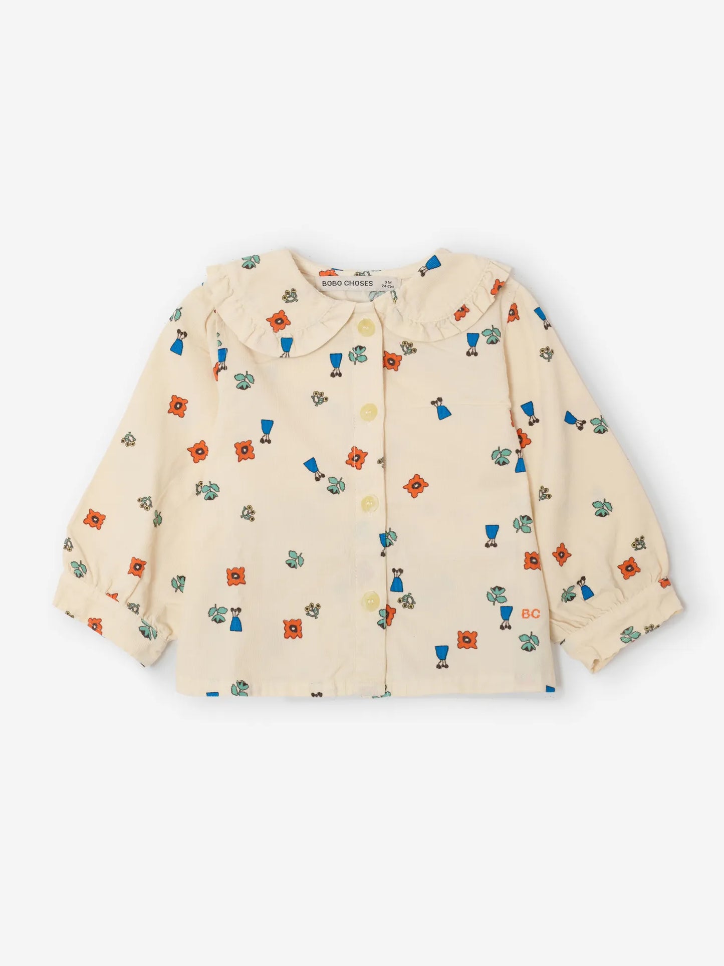 Blossom all over woven blouse