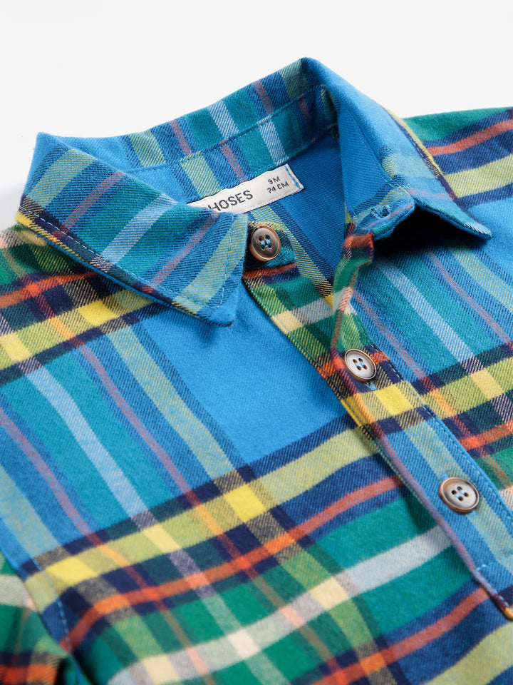 Plaid all over shirt