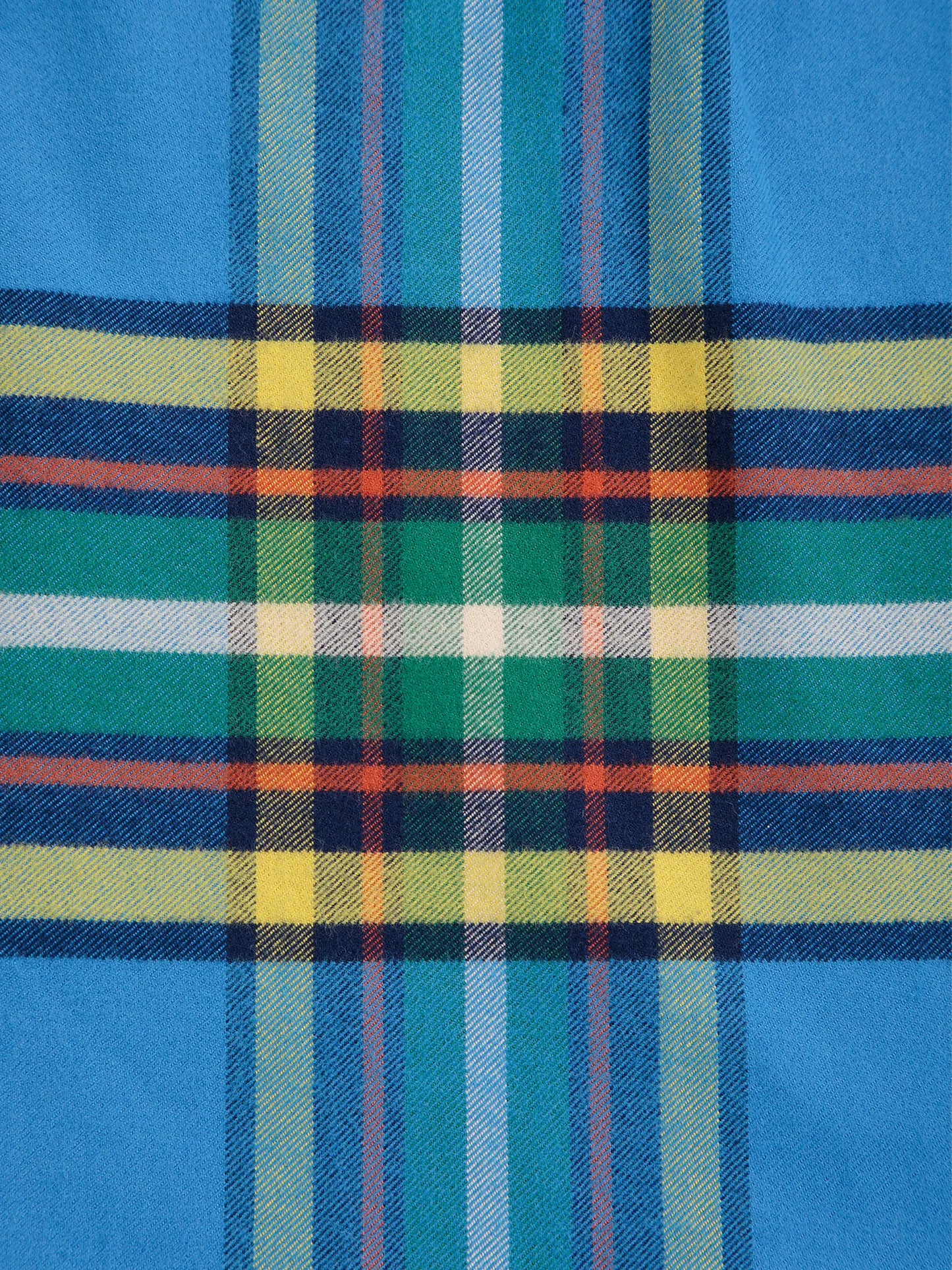 Plaid all over woven dress
