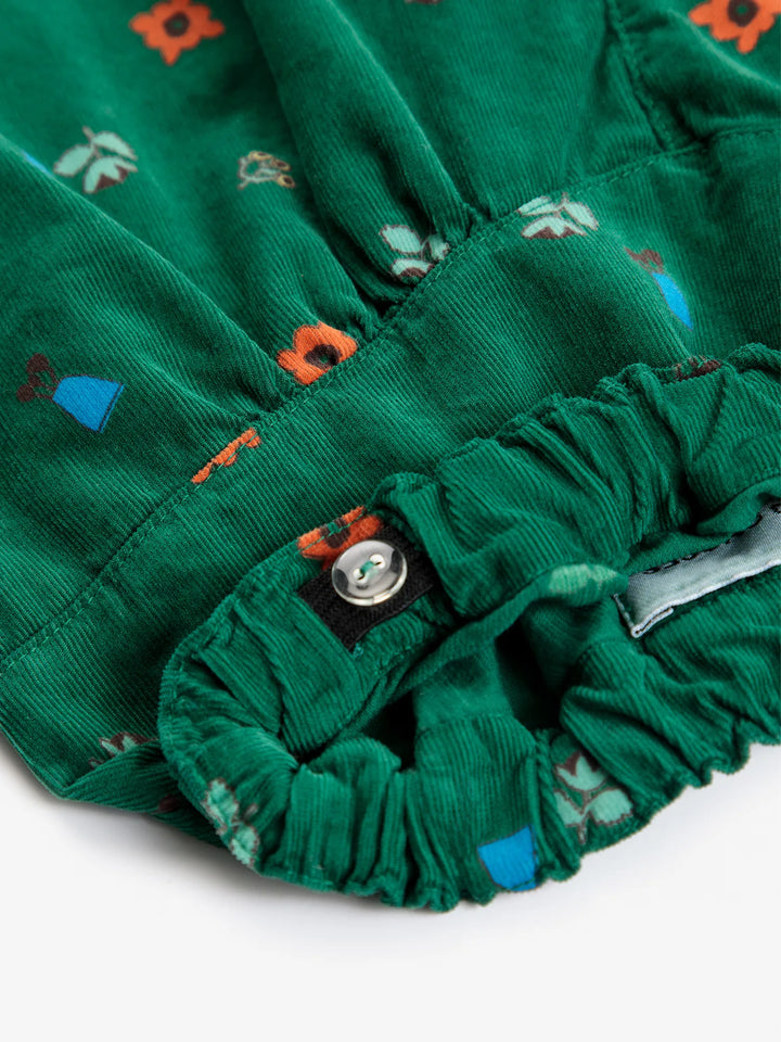 Blossom all over corduroy pants