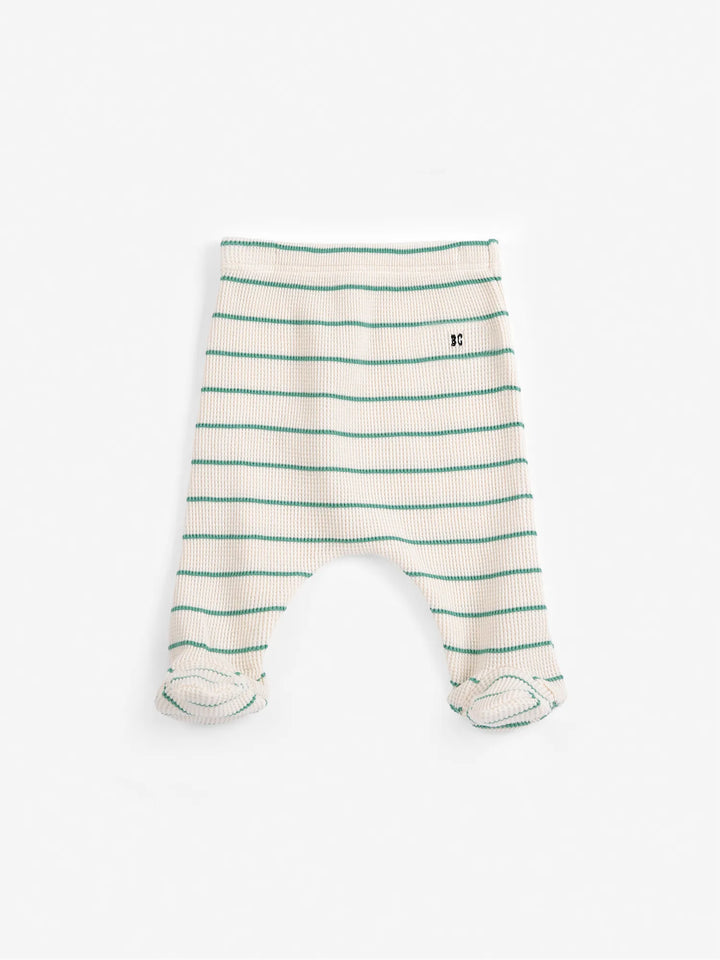 Bobo Choses stripes footed leggings