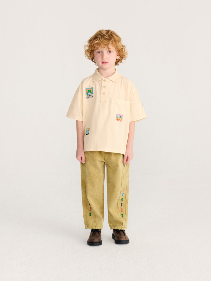 Bobo Labelled boxy shirt