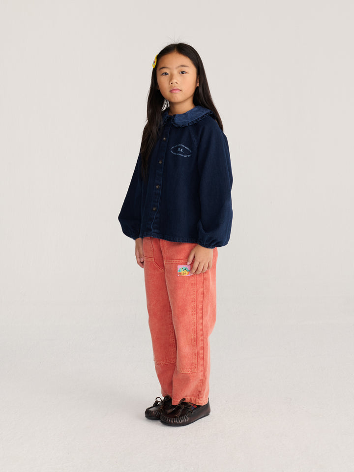 Mystery BC denim blouse