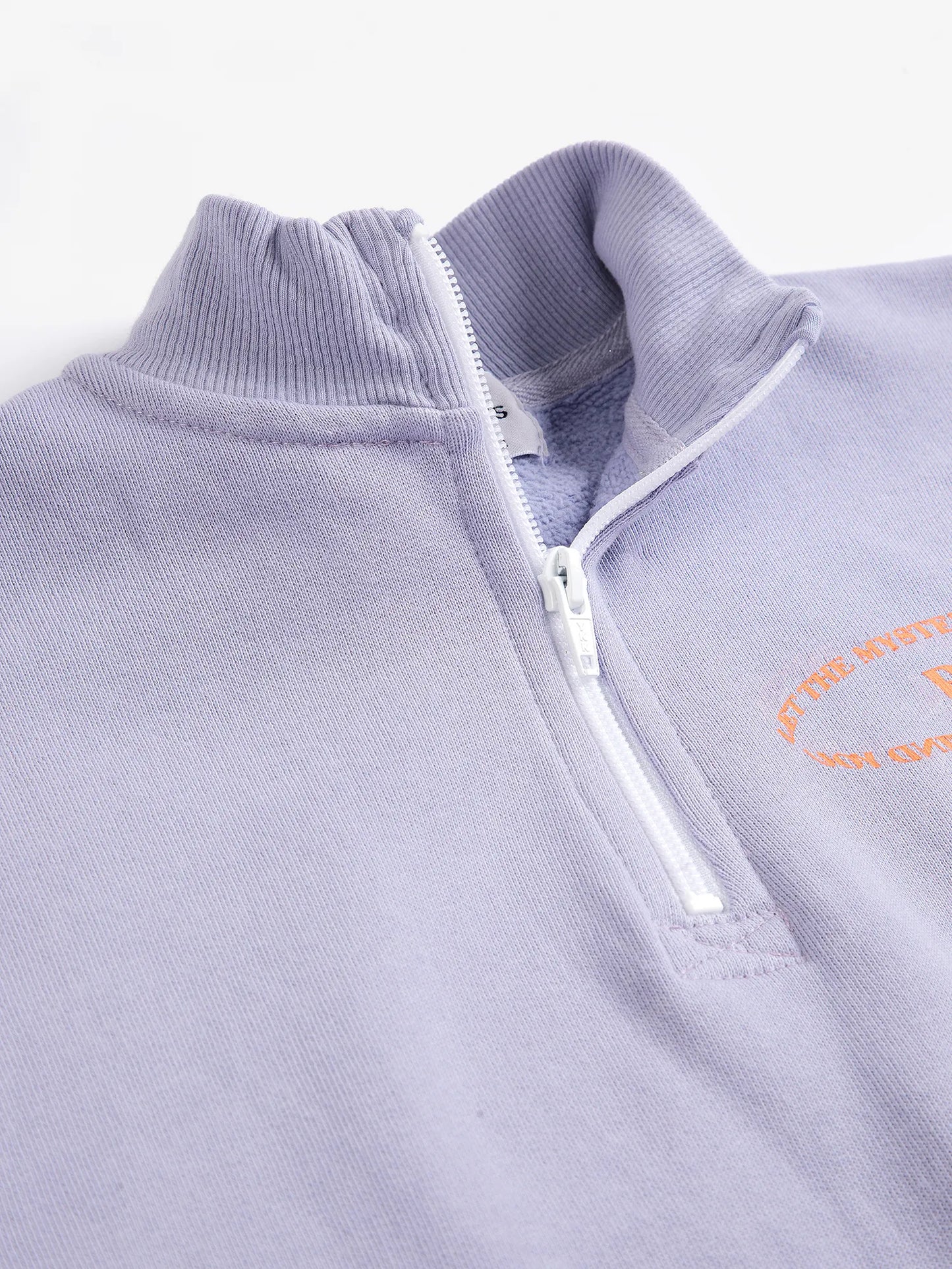 Mystery BC half zipped sweatshirt