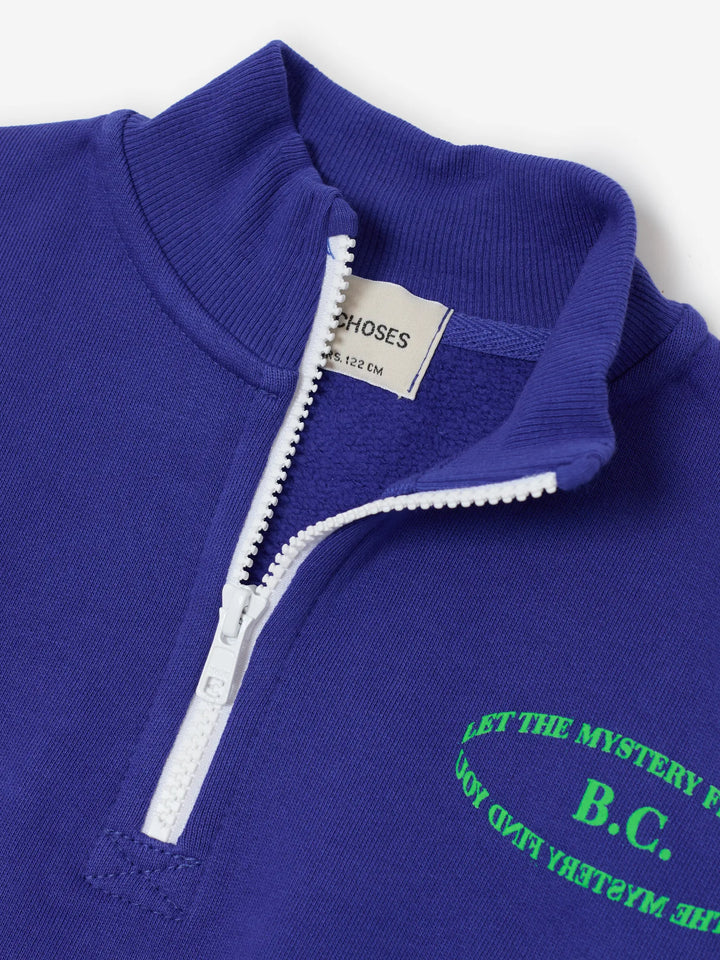 Mystery BC half zipped sweatshirt