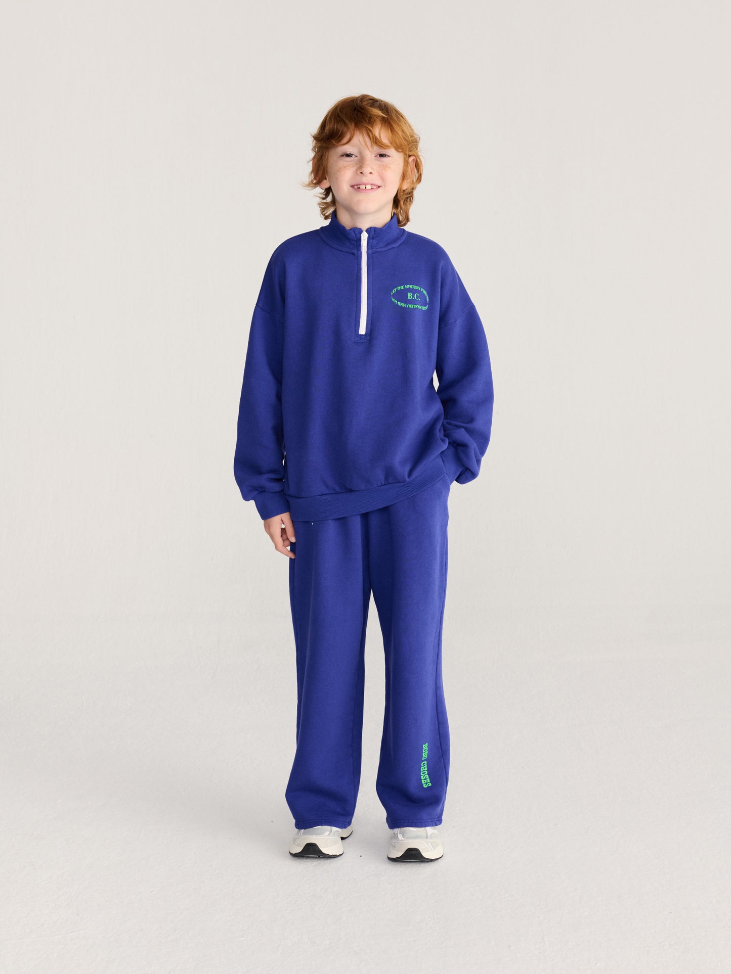 Mystery BC half zipped sweatshirt