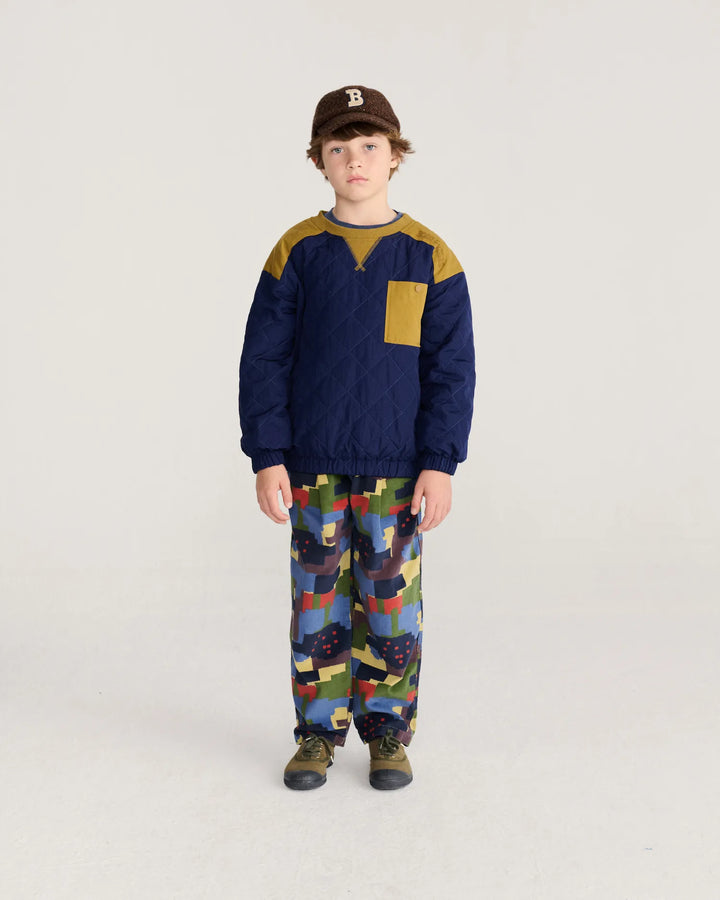 Bobo Choses quilted sweatshirt