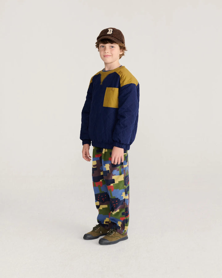 Bobo Choses quilted sweatshirt