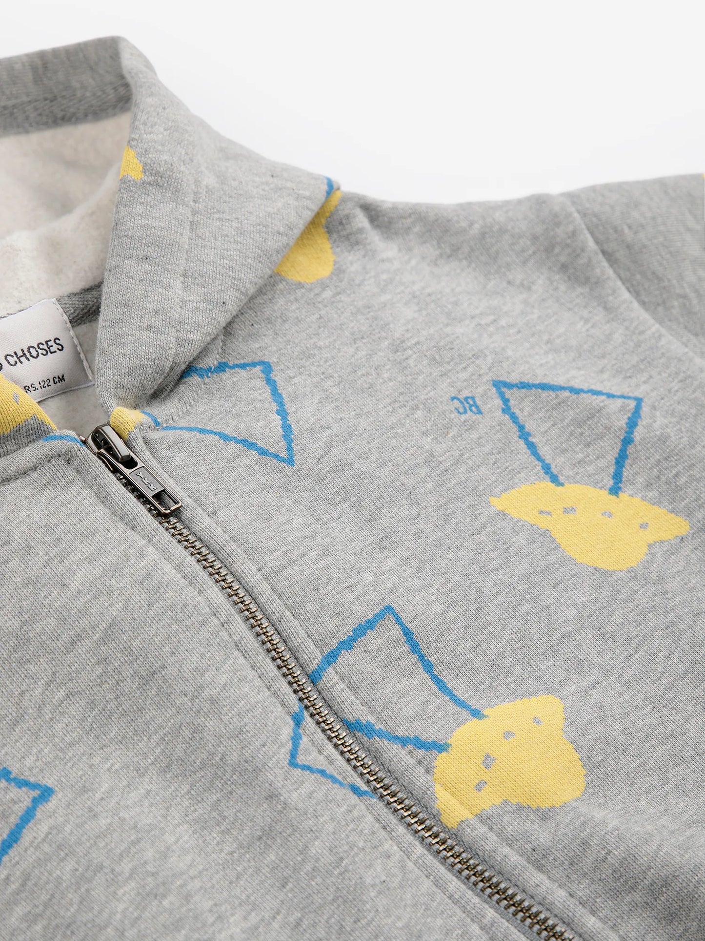 Hoodie mit Reißverschluss Pixel Abduction Allover
