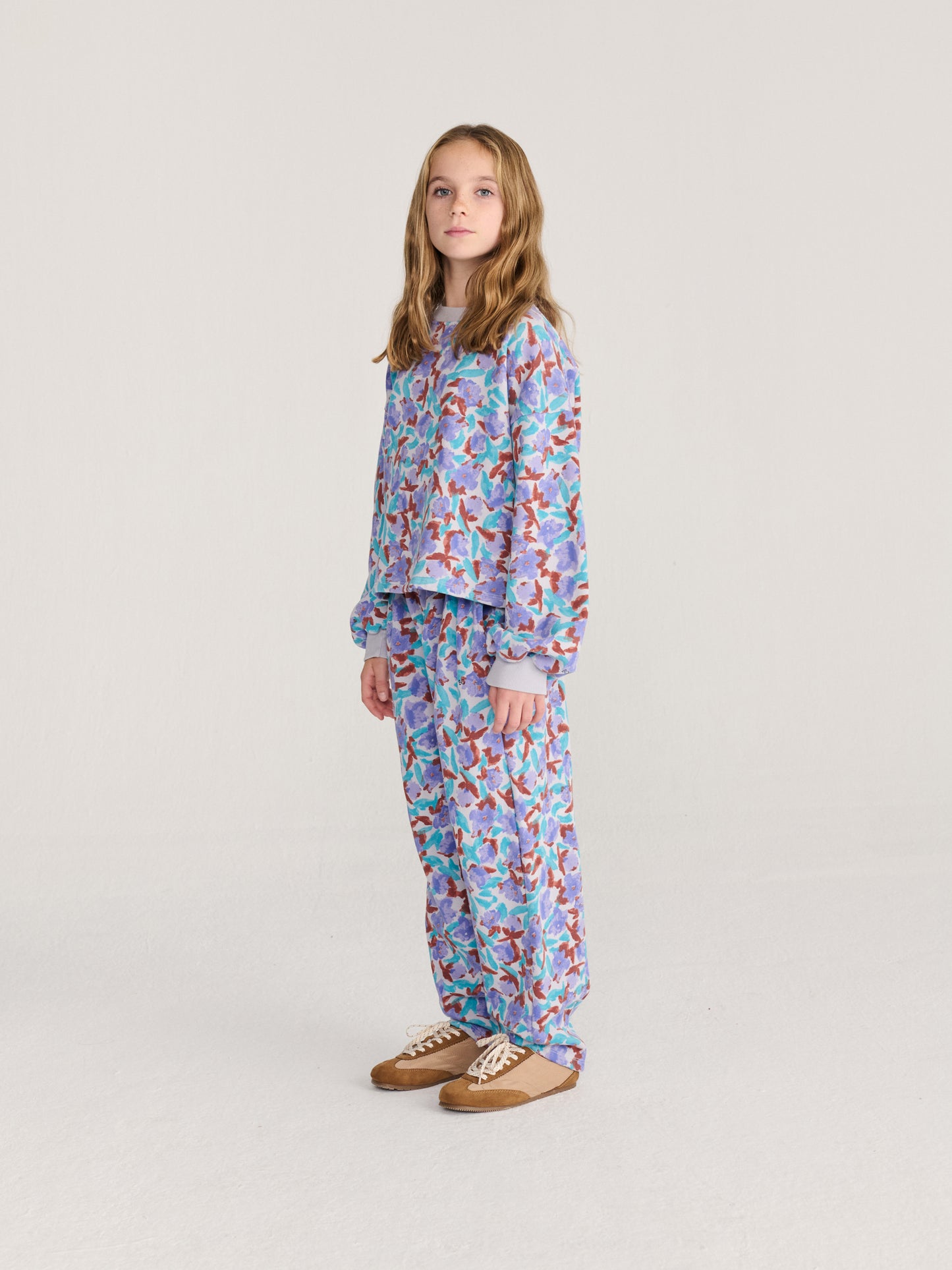 Watercolor all over cocoon jogging pants
