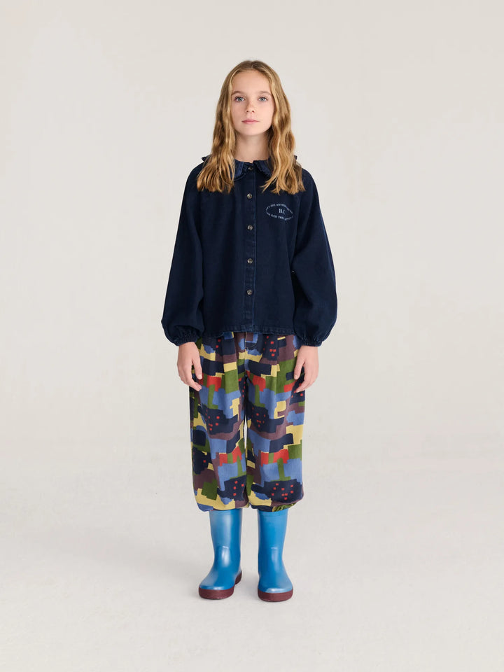 Paint Forest all over corduroy pants