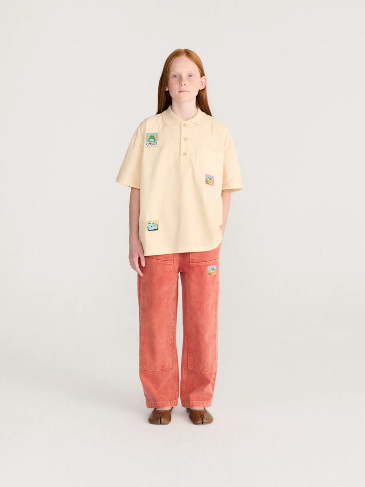 Taxi Saurus Tag twill pants