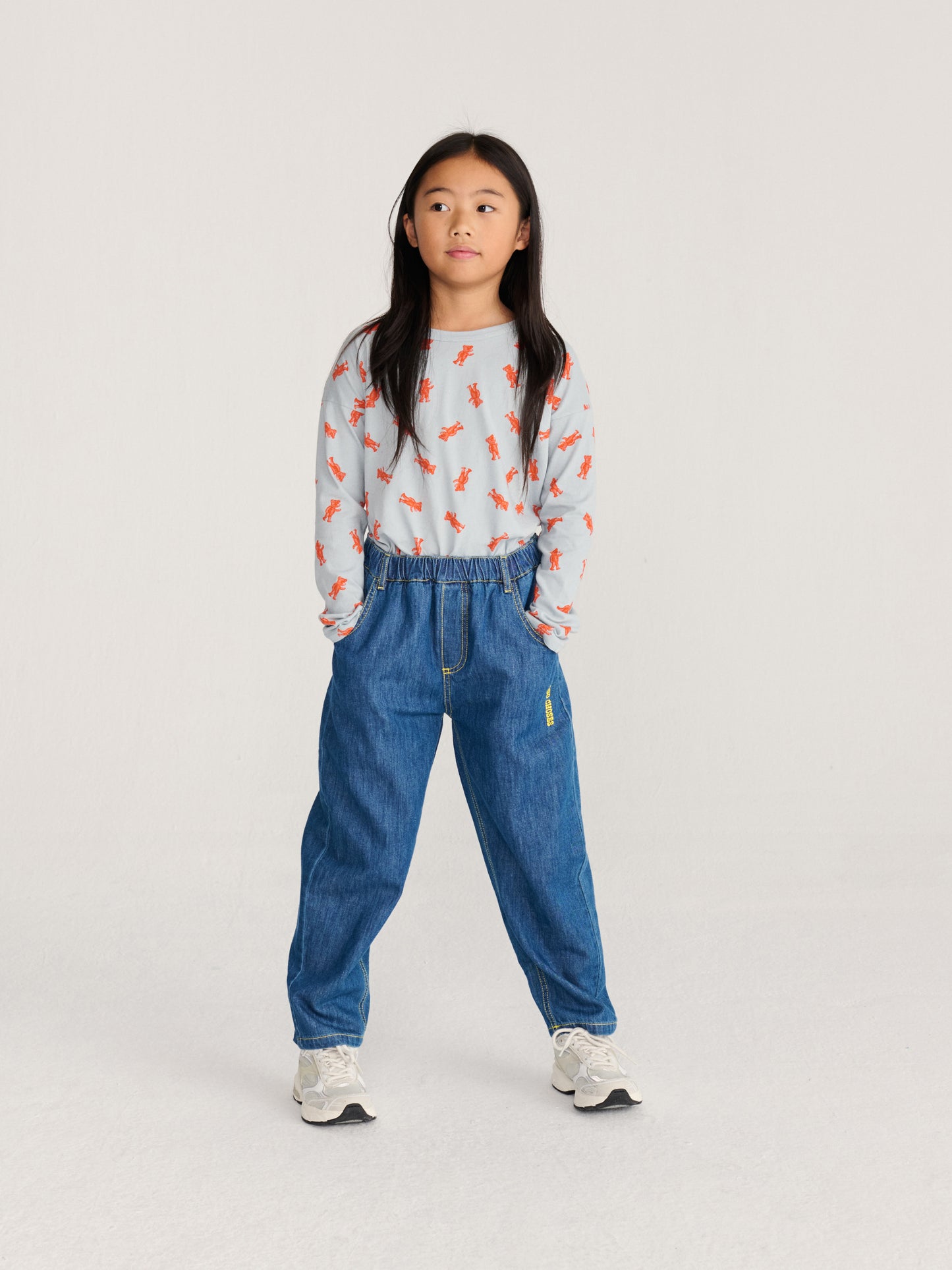 Taxi Saurus Tag denim pants