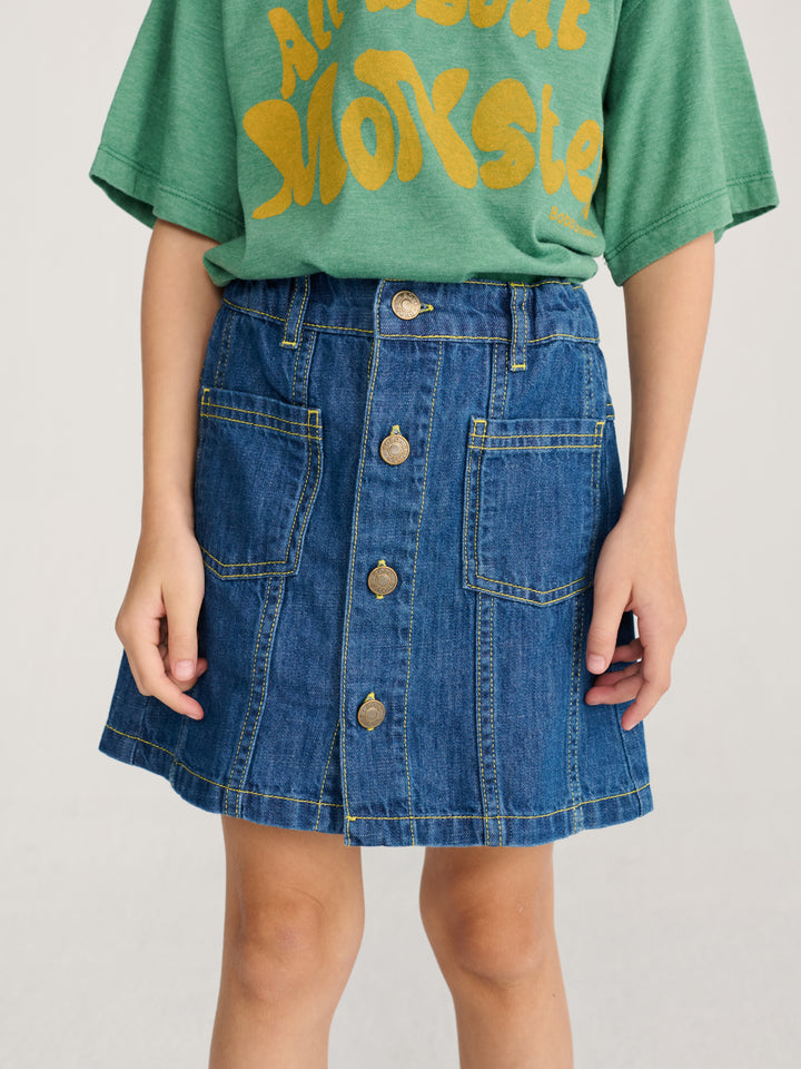 Booo bo Choses Tag denim skirt