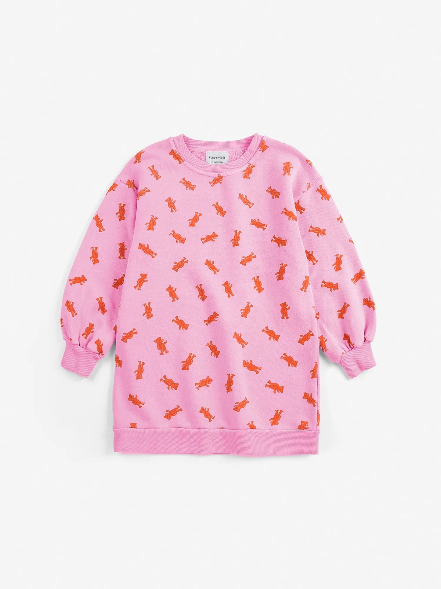 Vestido sudadera con estampado Softpaw Monster