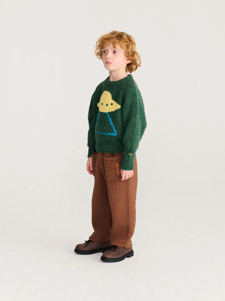 Pixel Abduction jacquard jumper