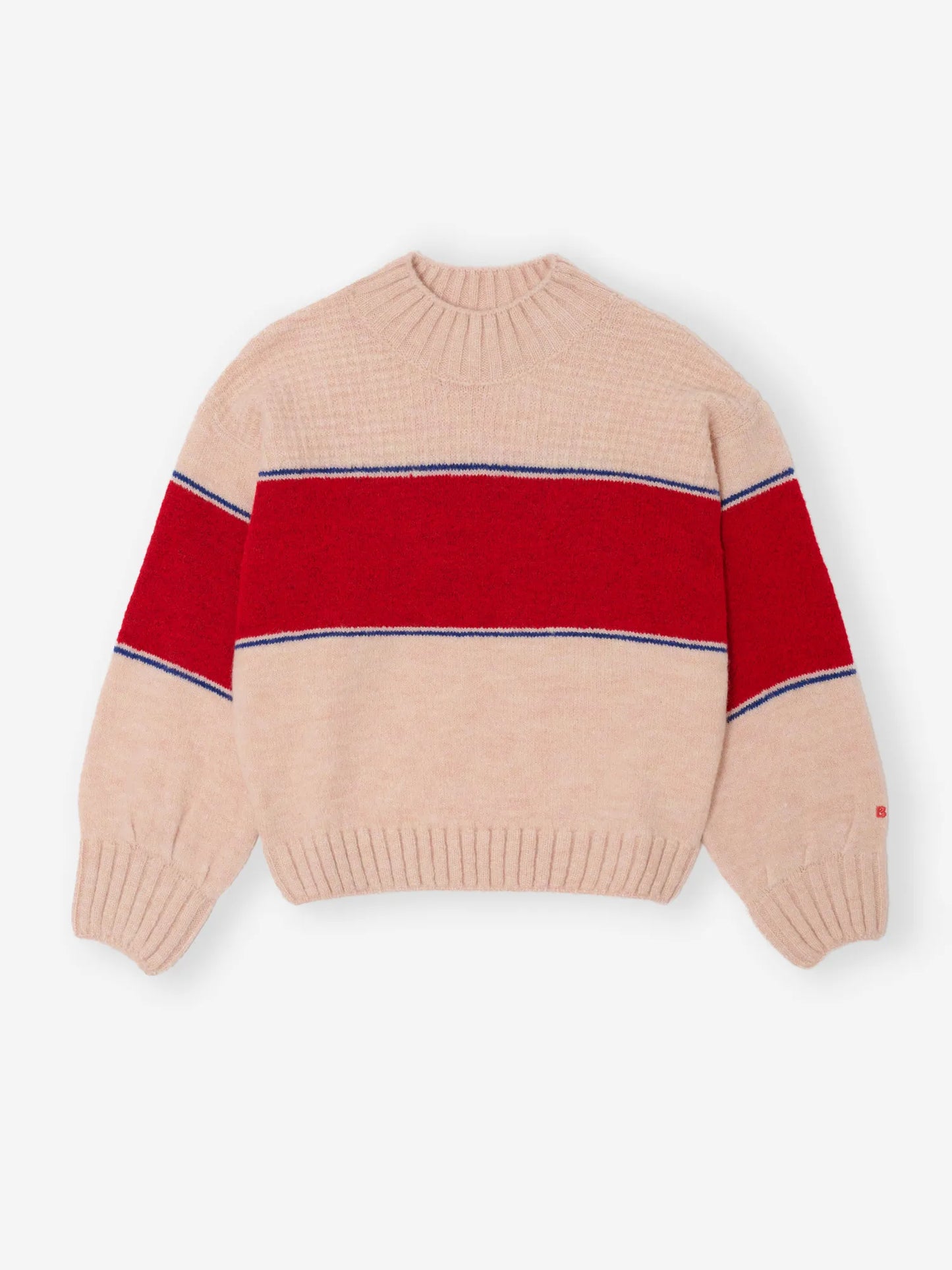 Stripes jacquard jumper