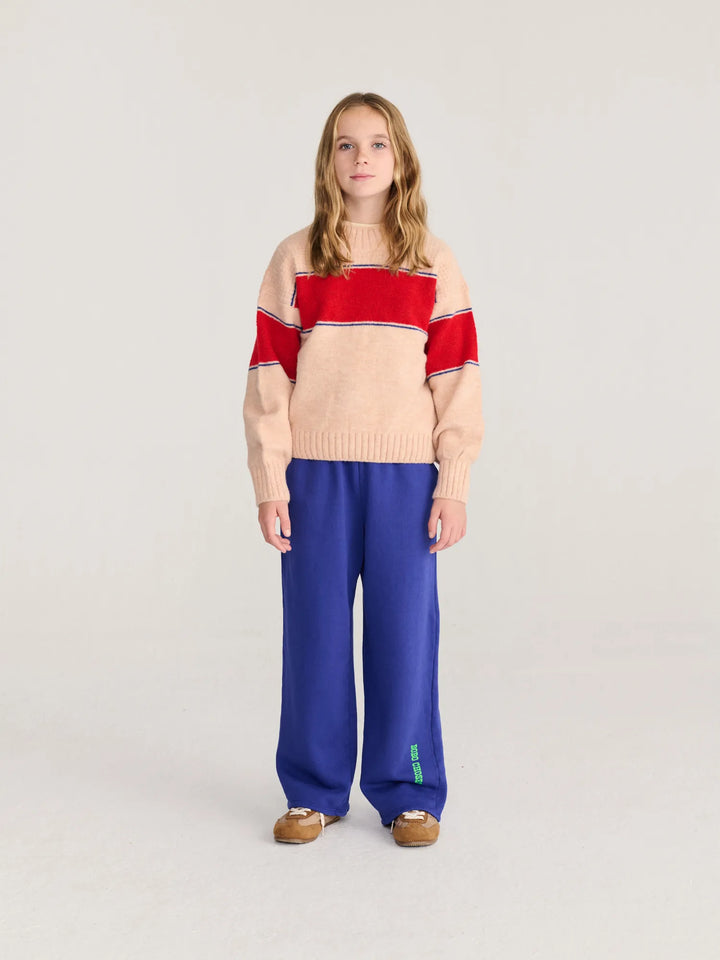 Stripes jacquard jumper