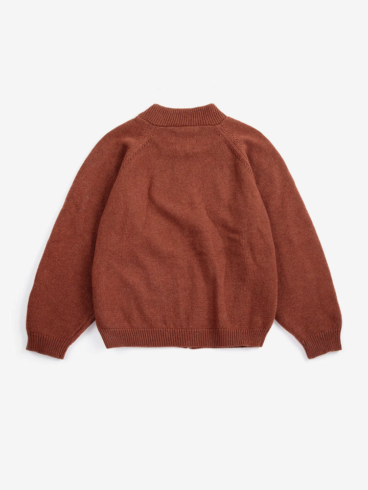 Mush Monster Duo zipped cardigan