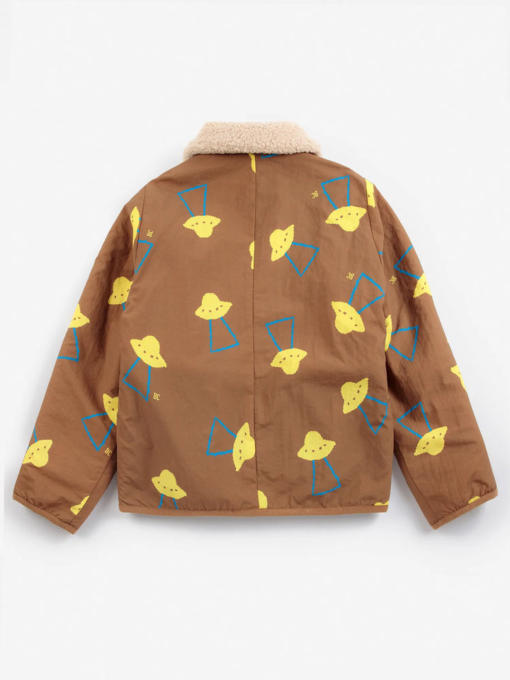 Jaqueta reversible estampat Pixel Abduction