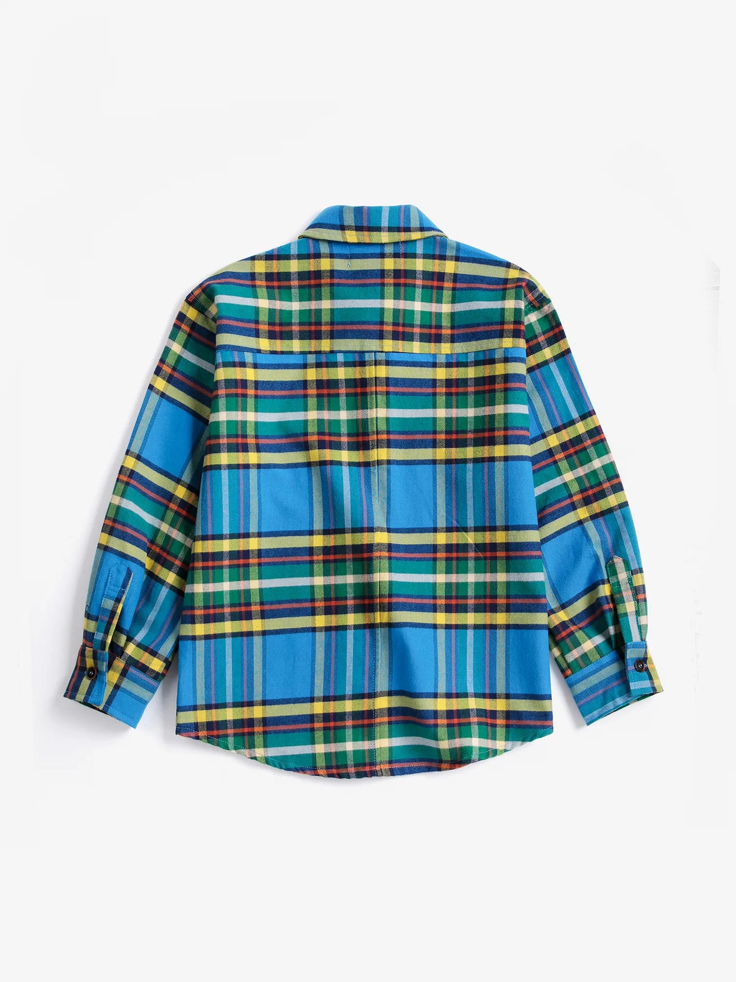Tartan 전체 무늬 셔츠