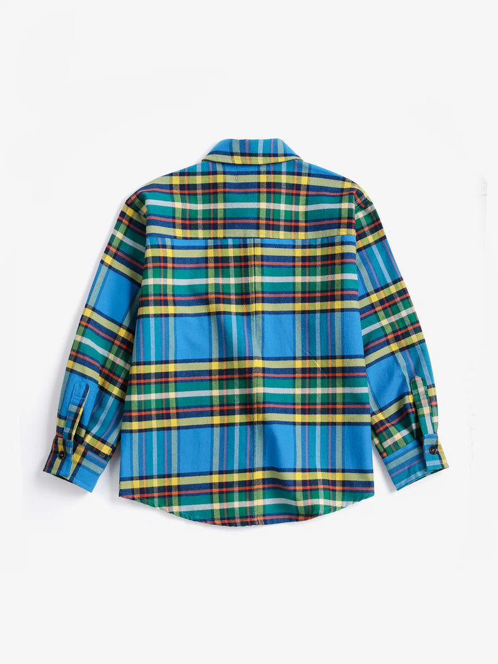 Tartan all over shirt