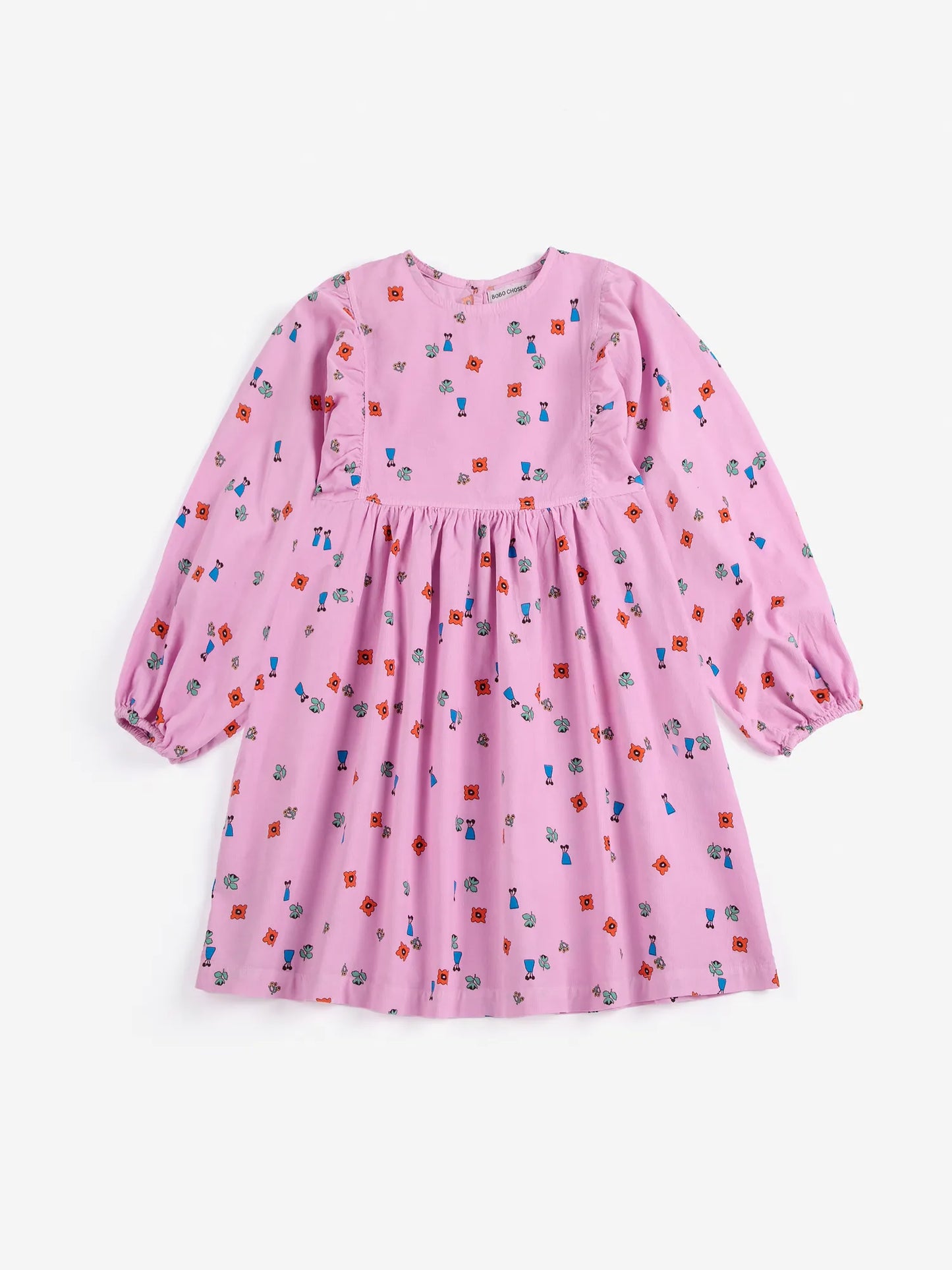 Blossom 전체 무늬 우븐 원피스