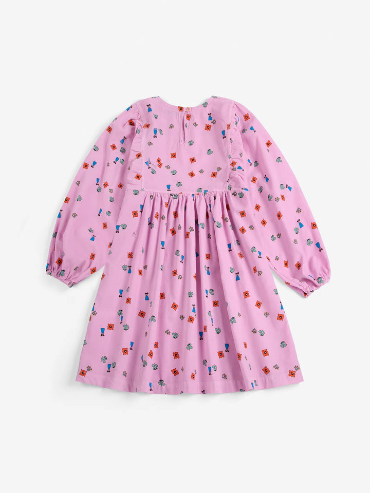 Blossom all over woven dress