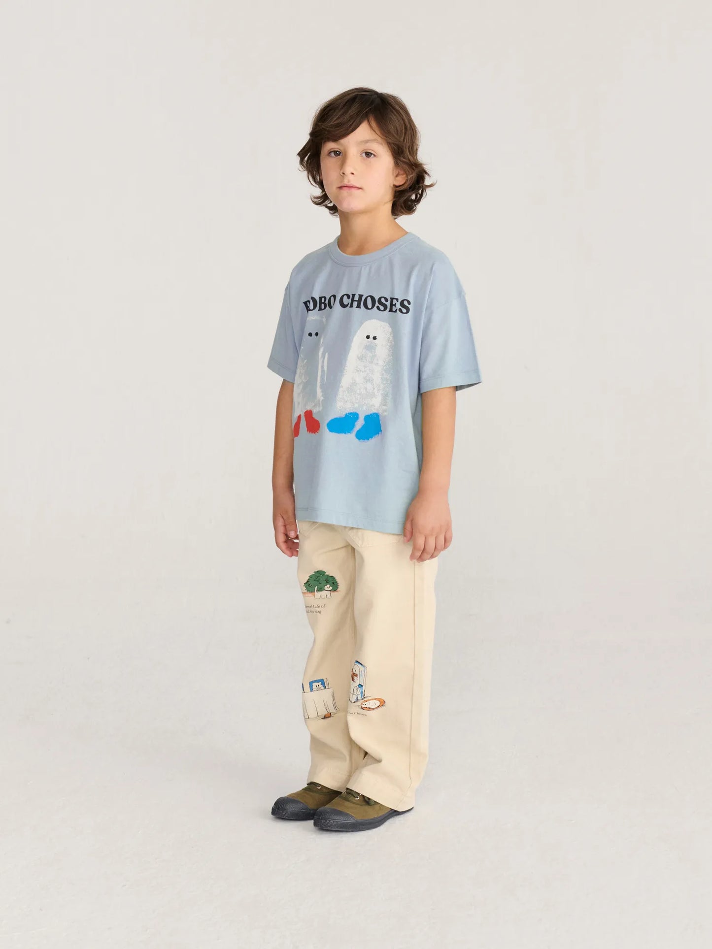 T-shirt bleu Booty Ghosts