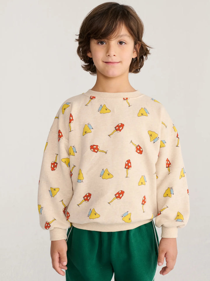 Mush Monster Duo all over sweatshirt
