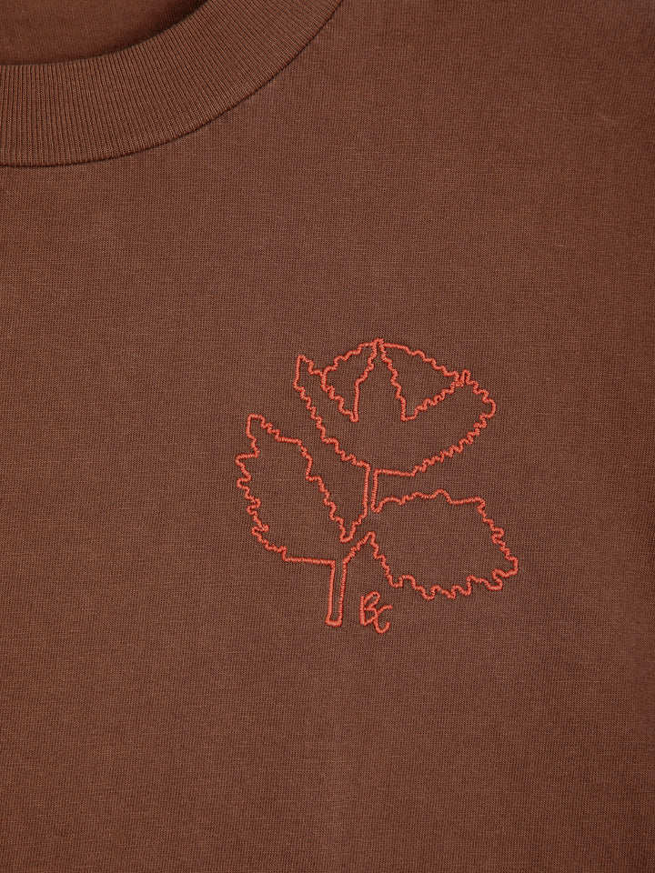 Red Vibrant Flower T-shirt