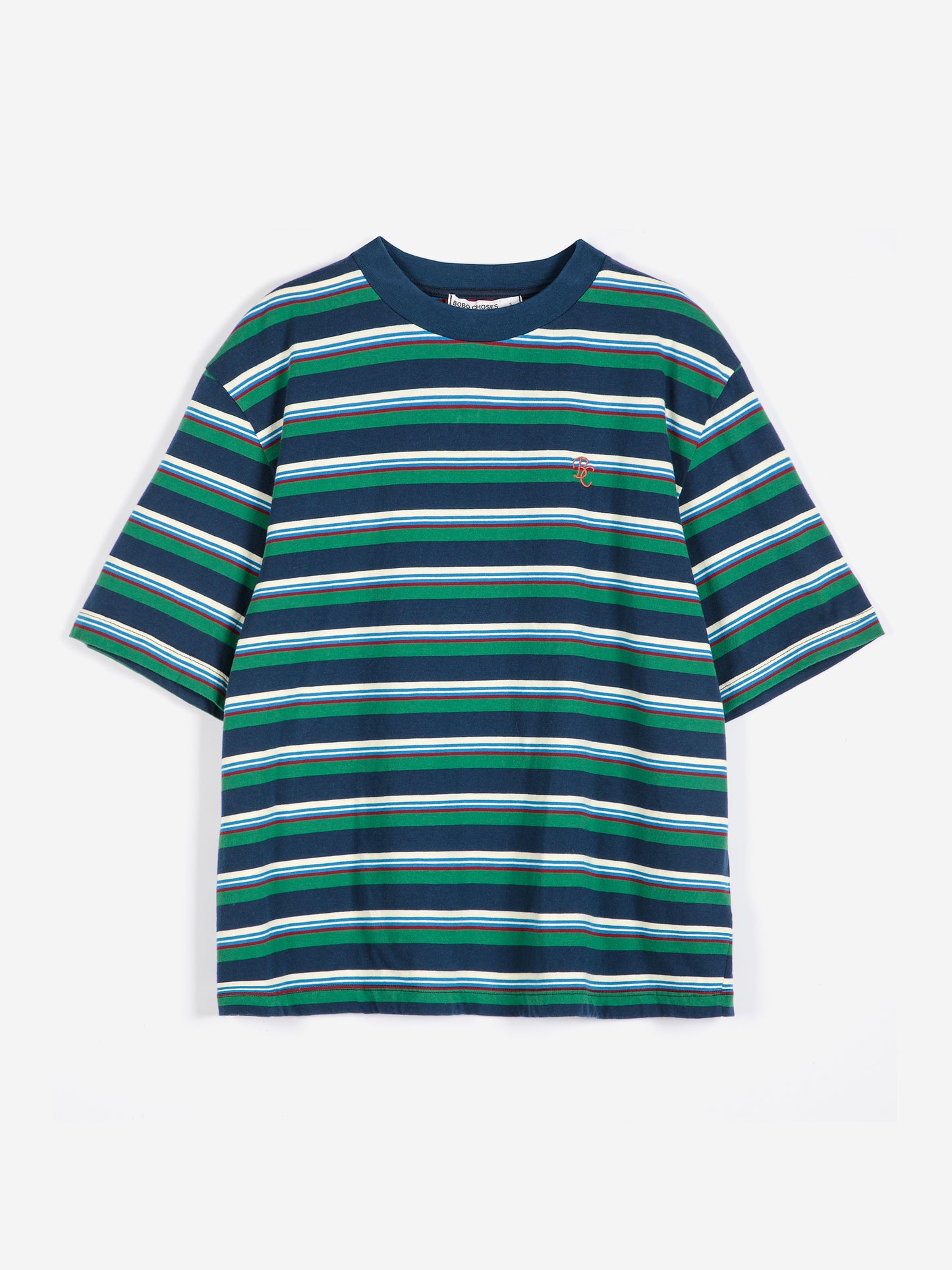 T-shirt rayé décontracté
