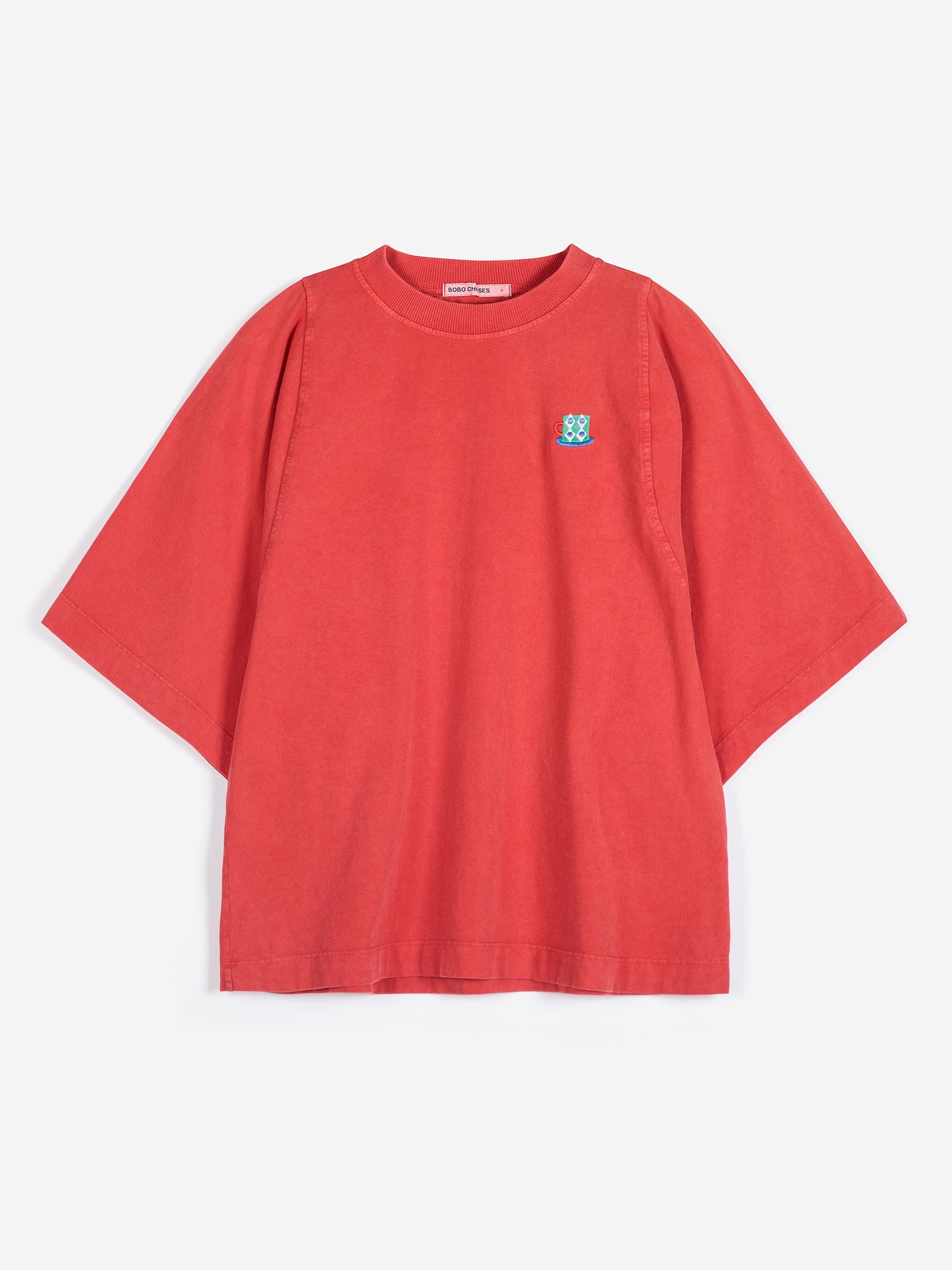 T-Shirt Relaxed-Fit mit Stickerei Monster Mug