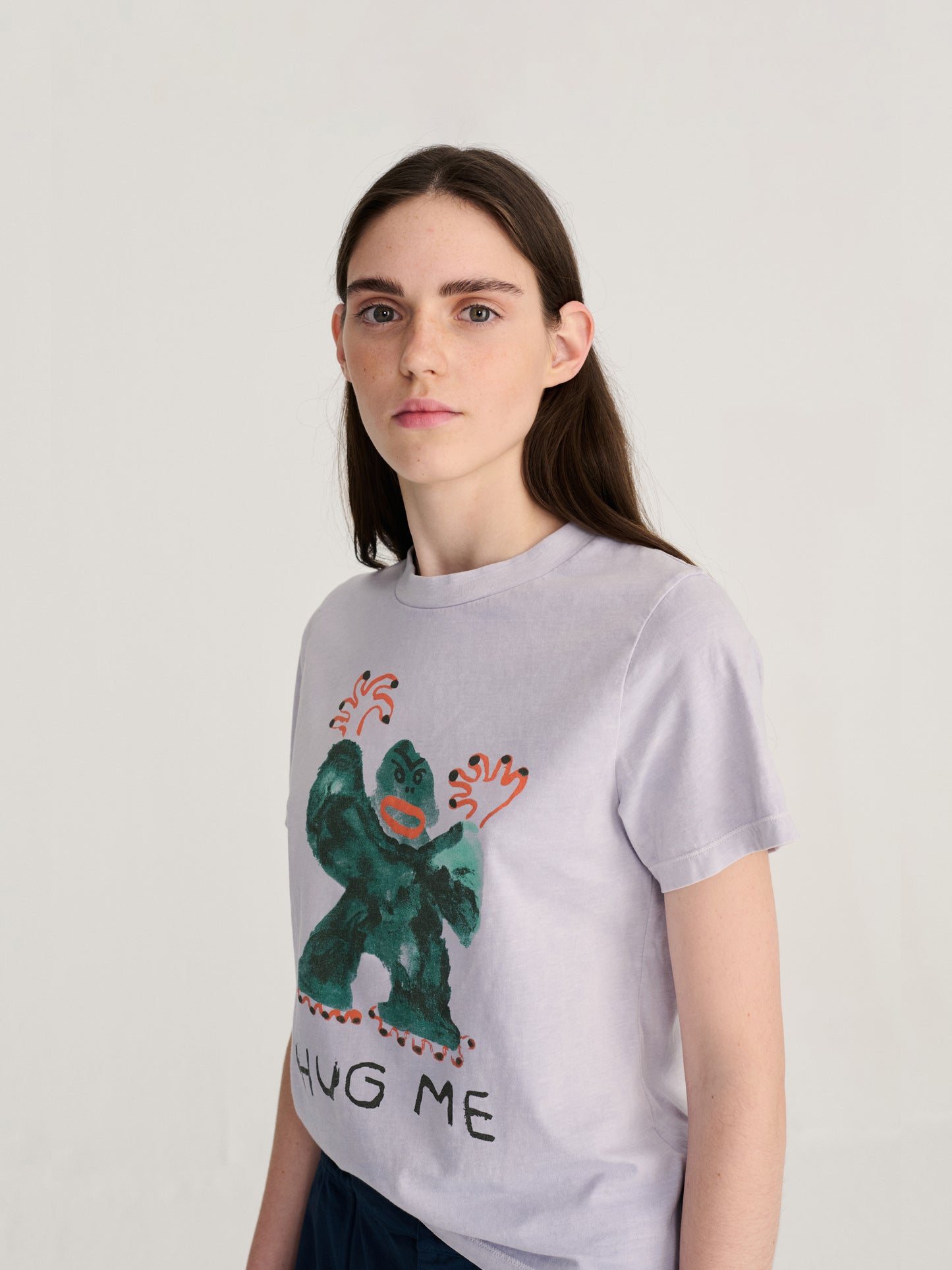 Hug Me cropped T-shirt