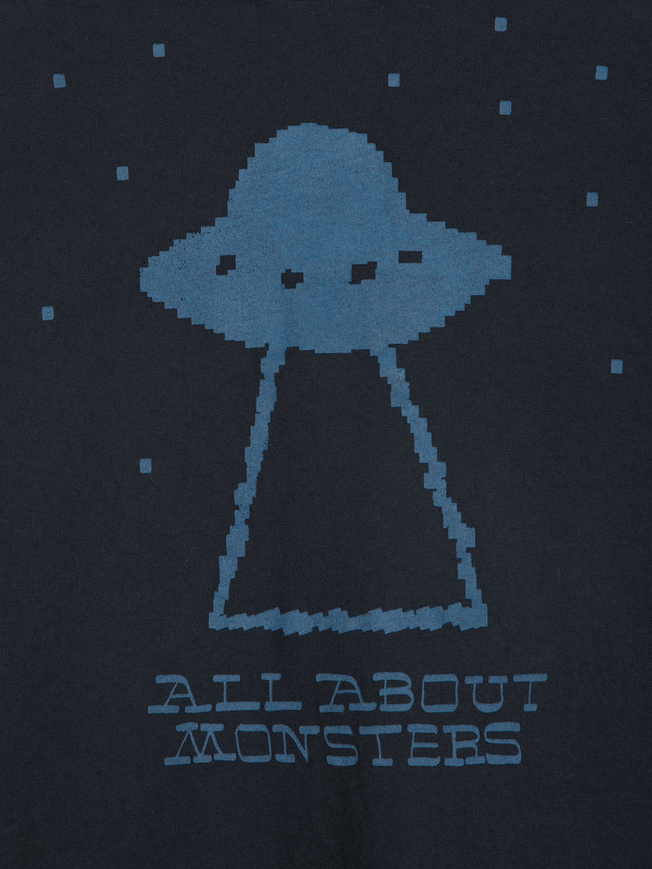 Pixel Abduction oversize T-shirt