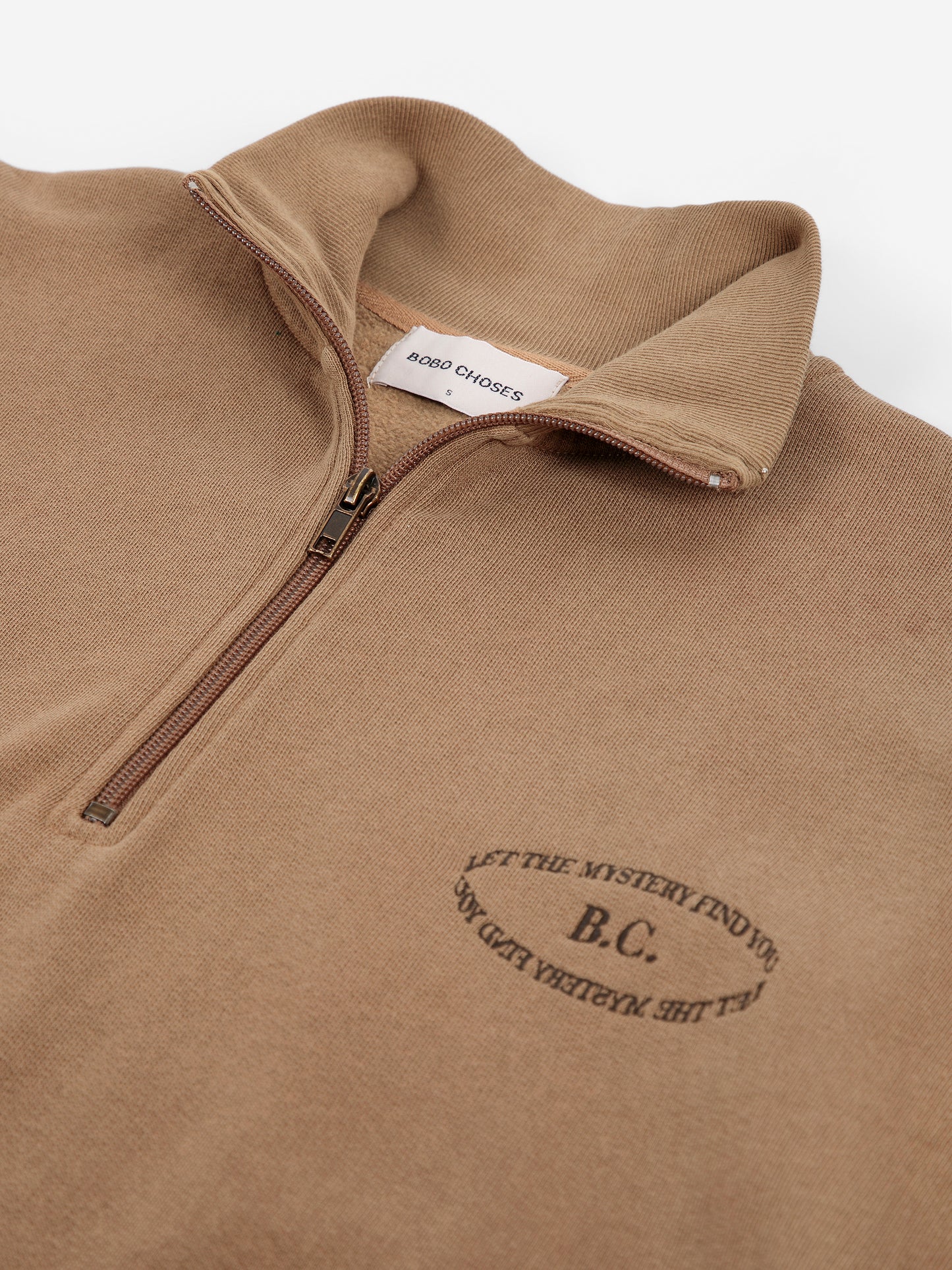 Half zip relaxed sweatshirt
