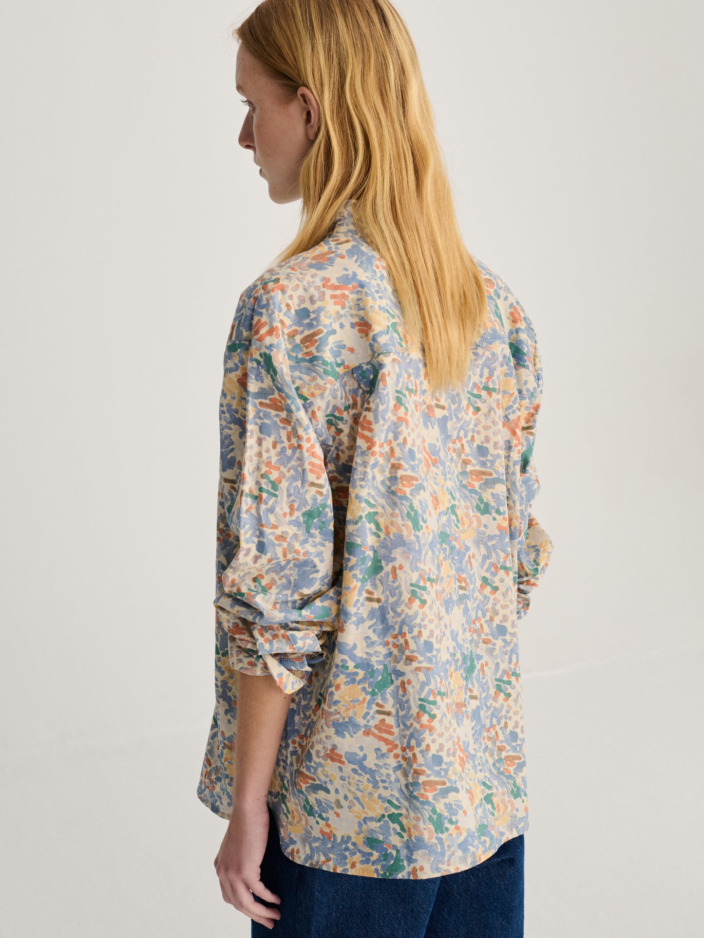 Camisa de cotó estampat Dreamlike