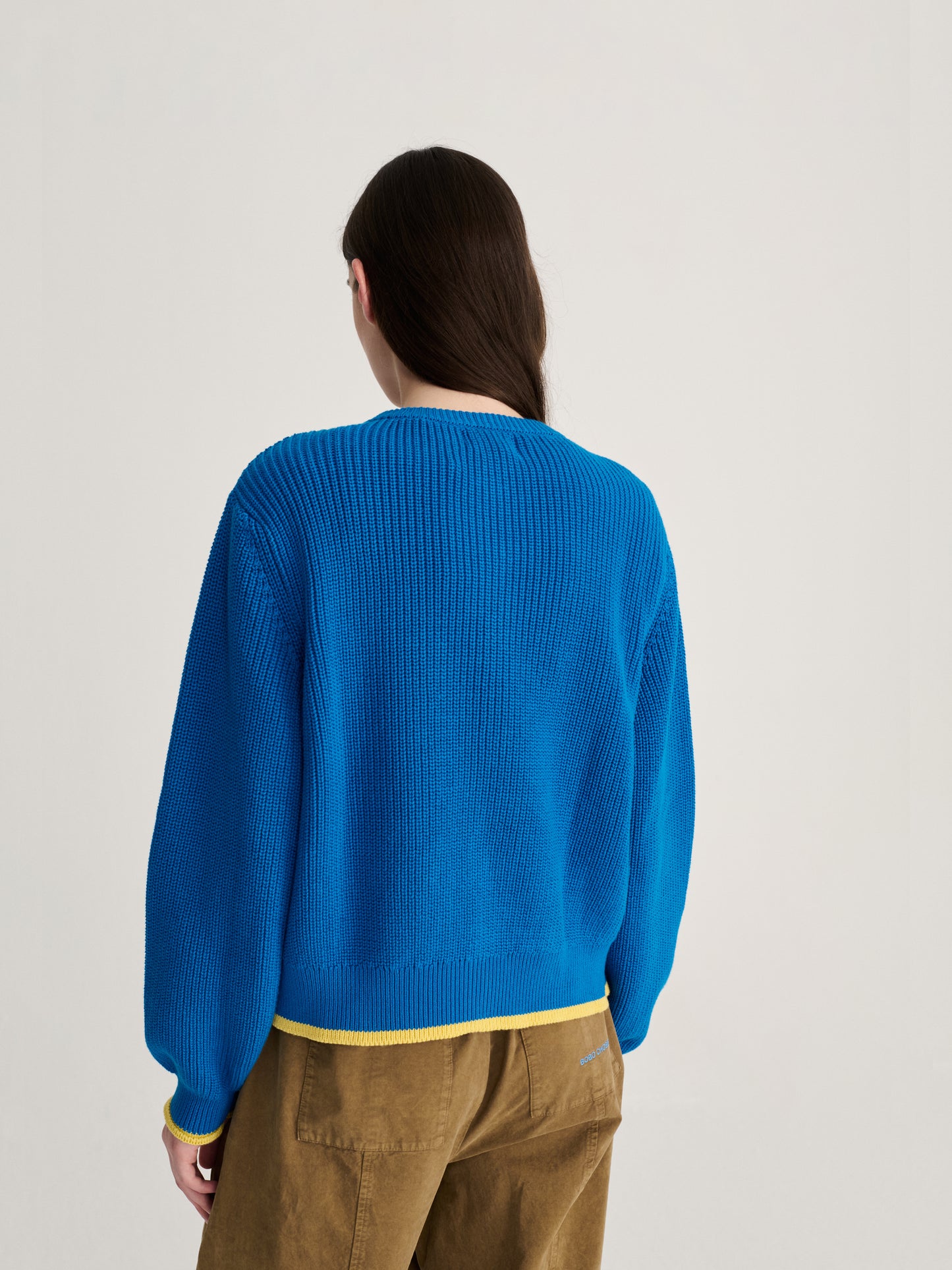 Cardigan en maille de coton Pearl