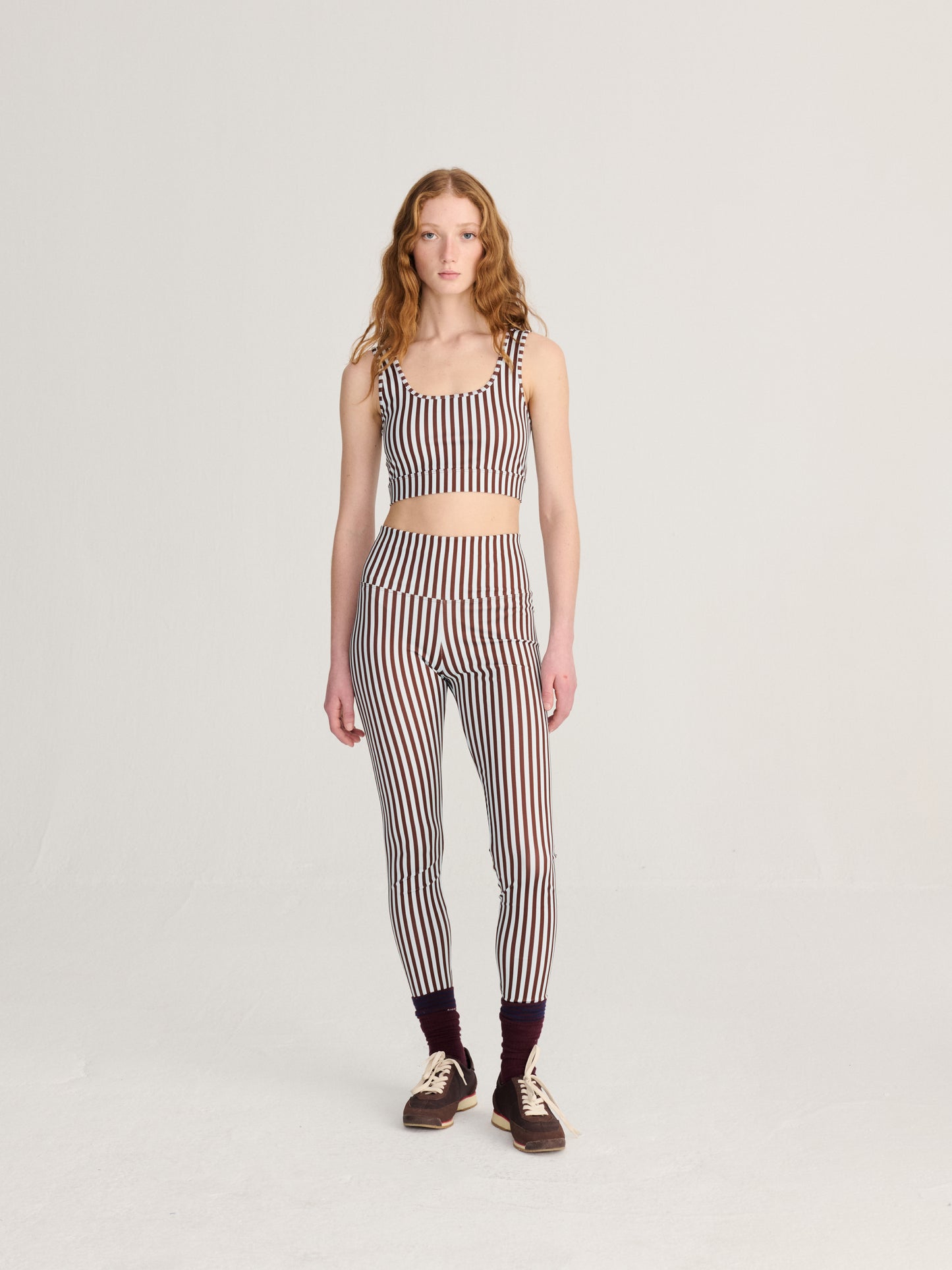 Striped leggings