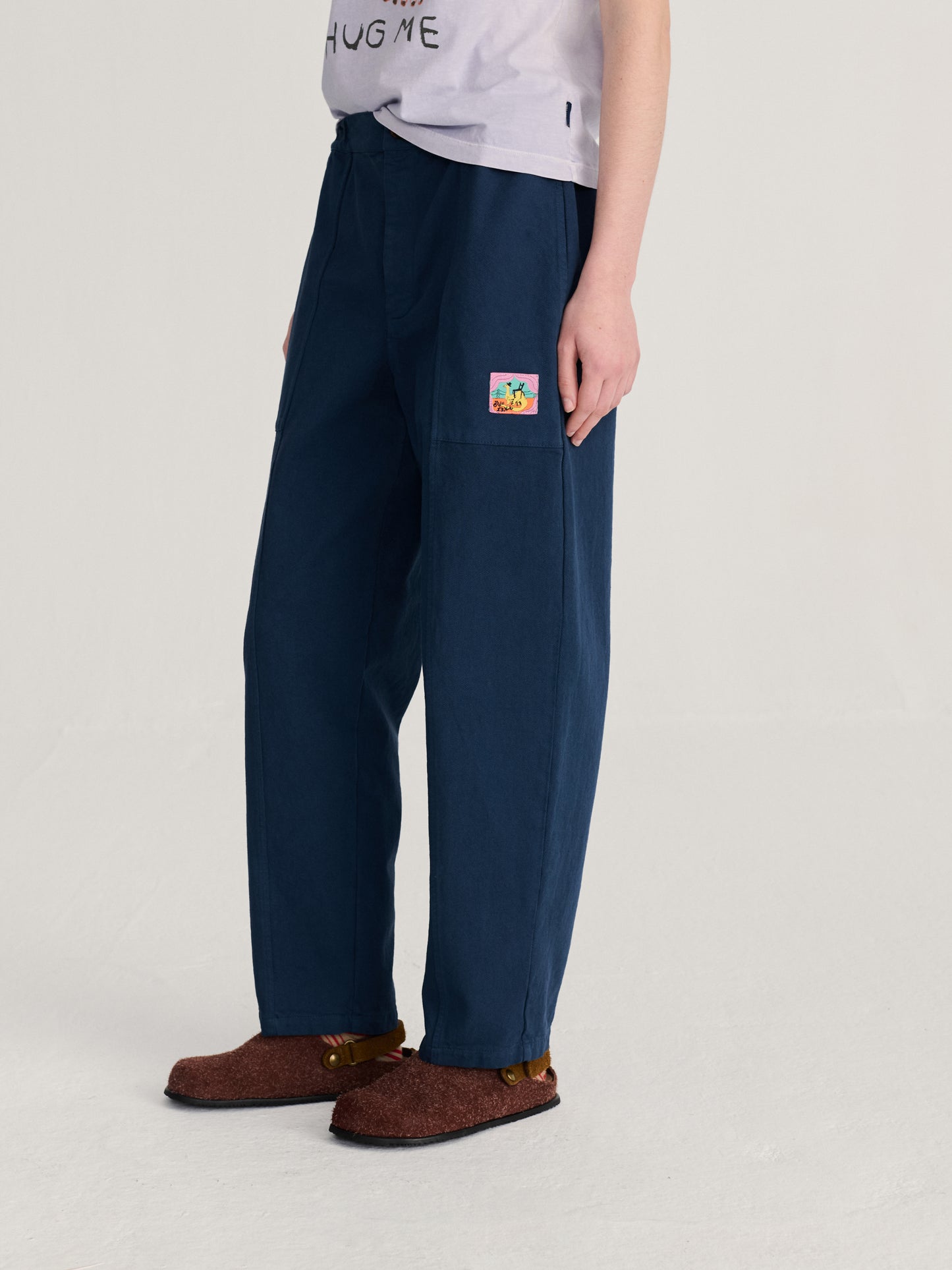 Hose Cocoon-Fit aus Baumwolltwill