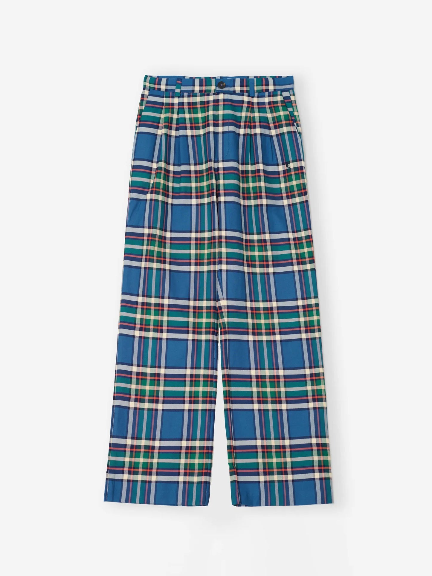 Pantalons prisats de franel·la Tartan