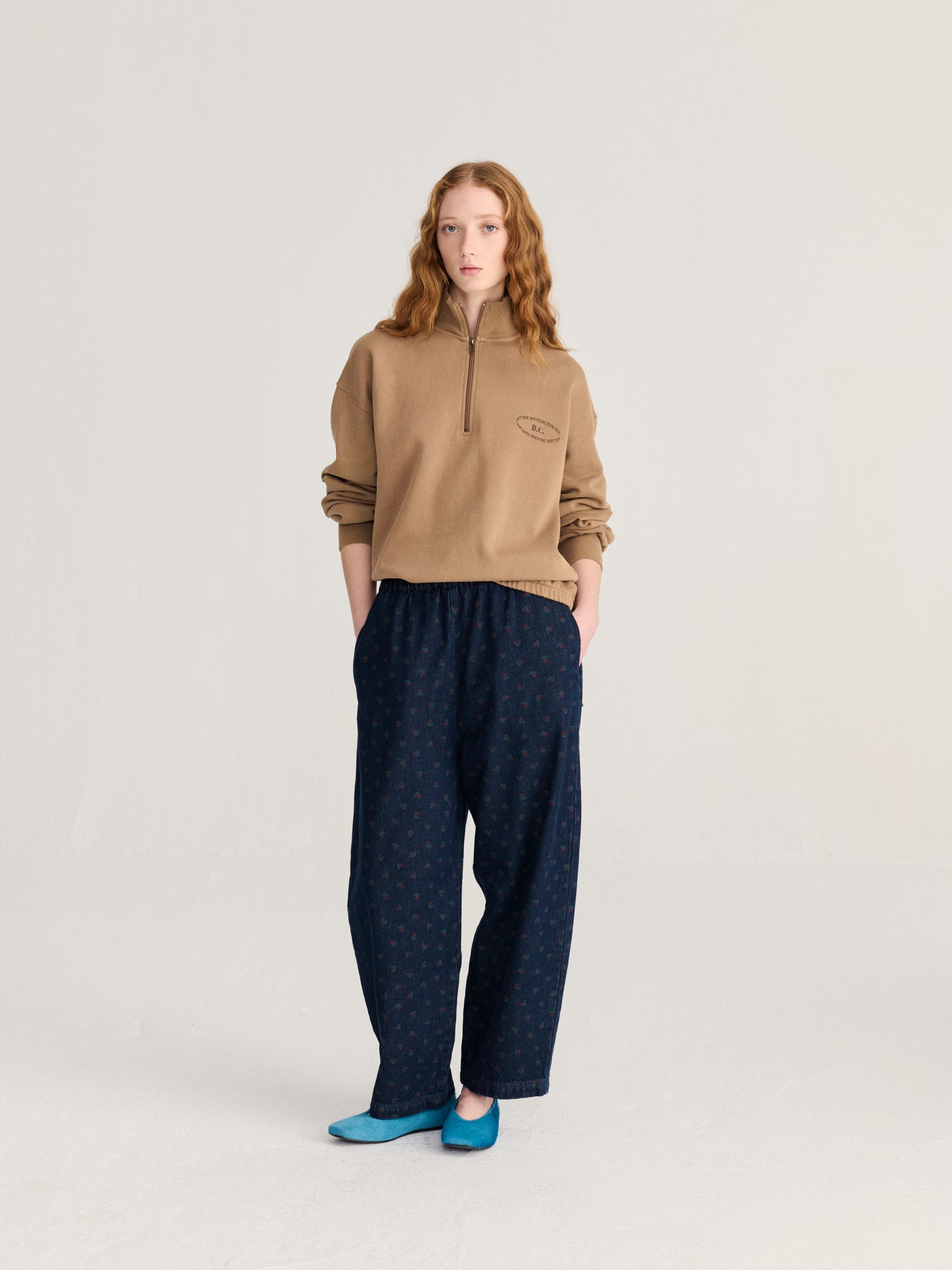 Jeanshose Cocoon-Fit Swamp Whirl Allover