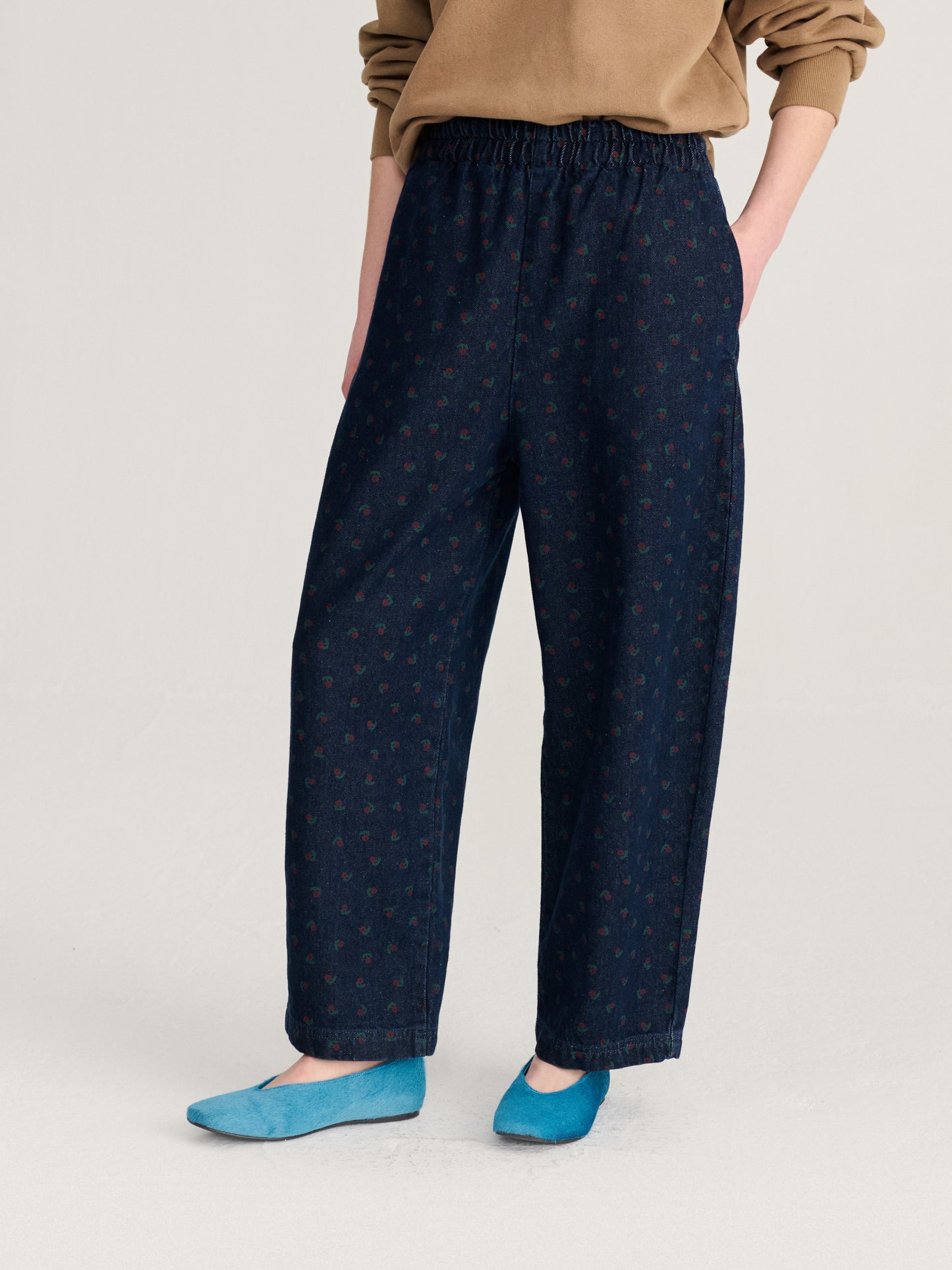 Jeanshose Cocoon-Fit Swamp Whirl Allover