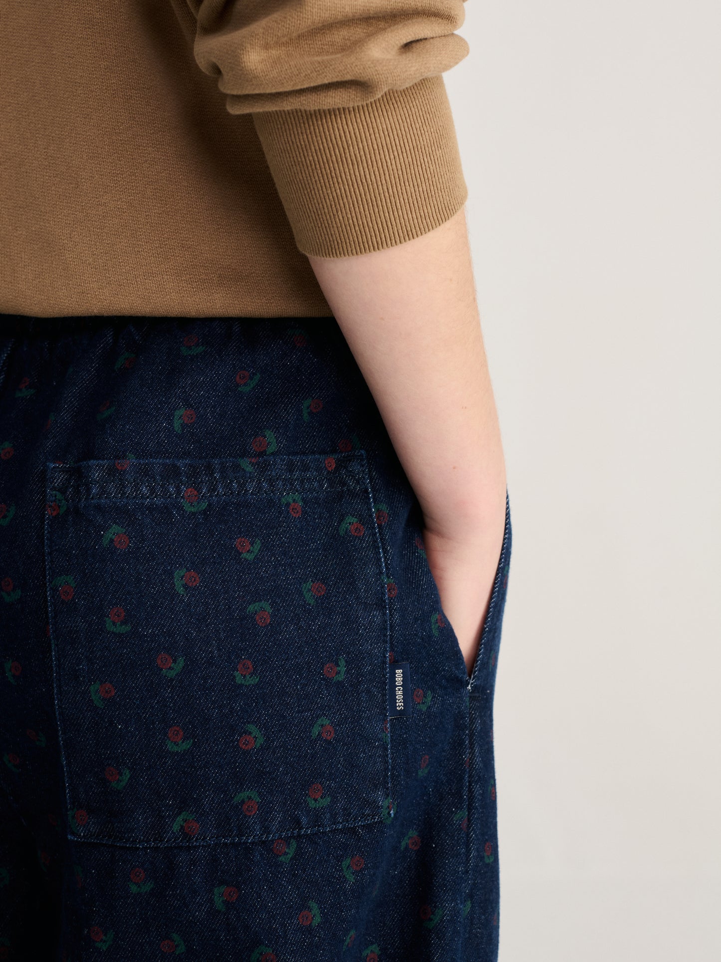 Jeanshose Cocoon-Fit Swamp Whirl Allover