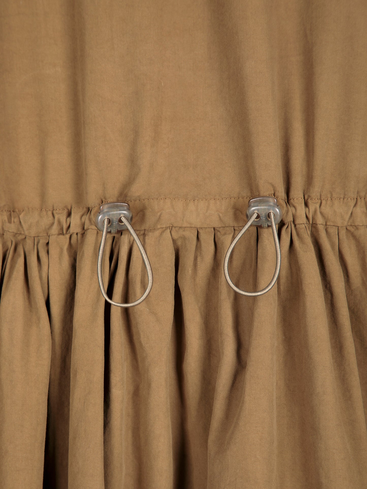 Vestit de popelín amb cintura elàstica